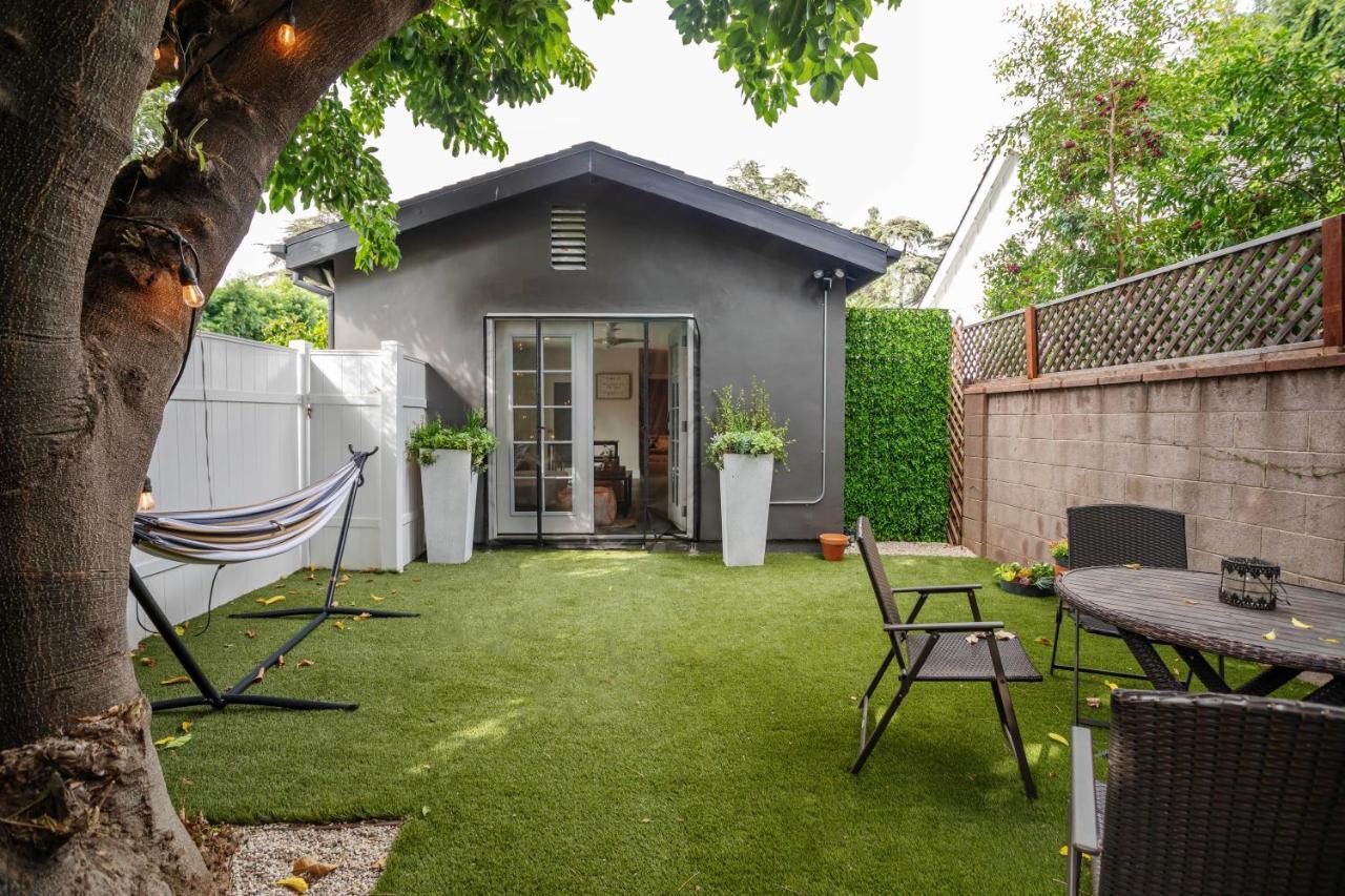 Serene 1 Bed Guest House With Patio Sleeps 6 Los Angeles Exterior foto